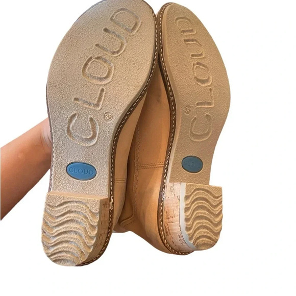 Cloud Footwear European Leather Tassel Tan Leather Boots - Picture 6 of 10